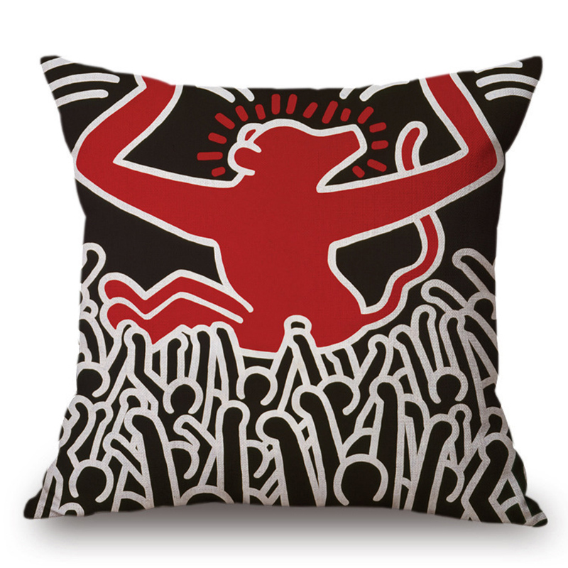 Подушка Keith Haring 10 Мульти в Перми | Loft Concept 