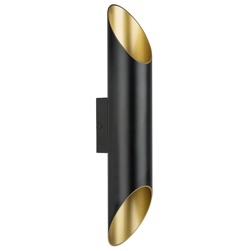 Бра Garbi Black Pipe Organ Sconce Черный Золотой в Перми | Loft Concept 