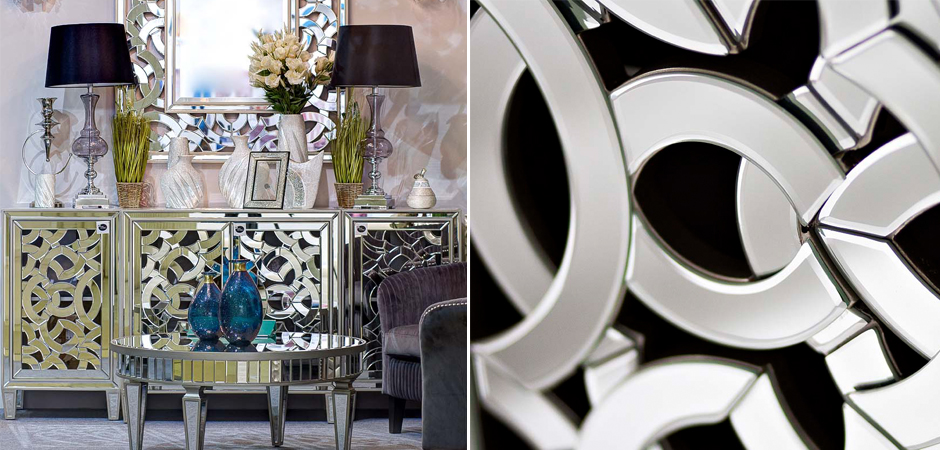 Тумба Mirror Ornament Nightstand Тумба Mirror Ornament Nightstand - Loft-Concept в Перми