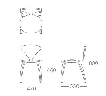 Стул Cherner Side Chair в Перми