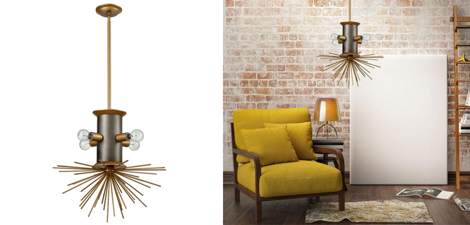 Подвесной светильник Hedgehog Chandelier Подвесной светильник Hedgehog Chandelier - Loft-Concept в Перми
