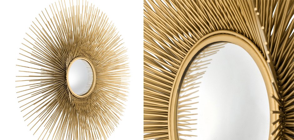 Зеркало Eichholtz Mirror Solaris L Зеркало Eichholtz Mirror Solaris L - Loft-Concept в Перми
