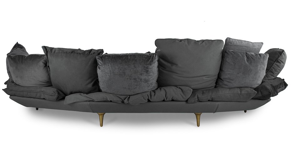 Диван Seletti Sofa Comfy charcoal grey - фото №1