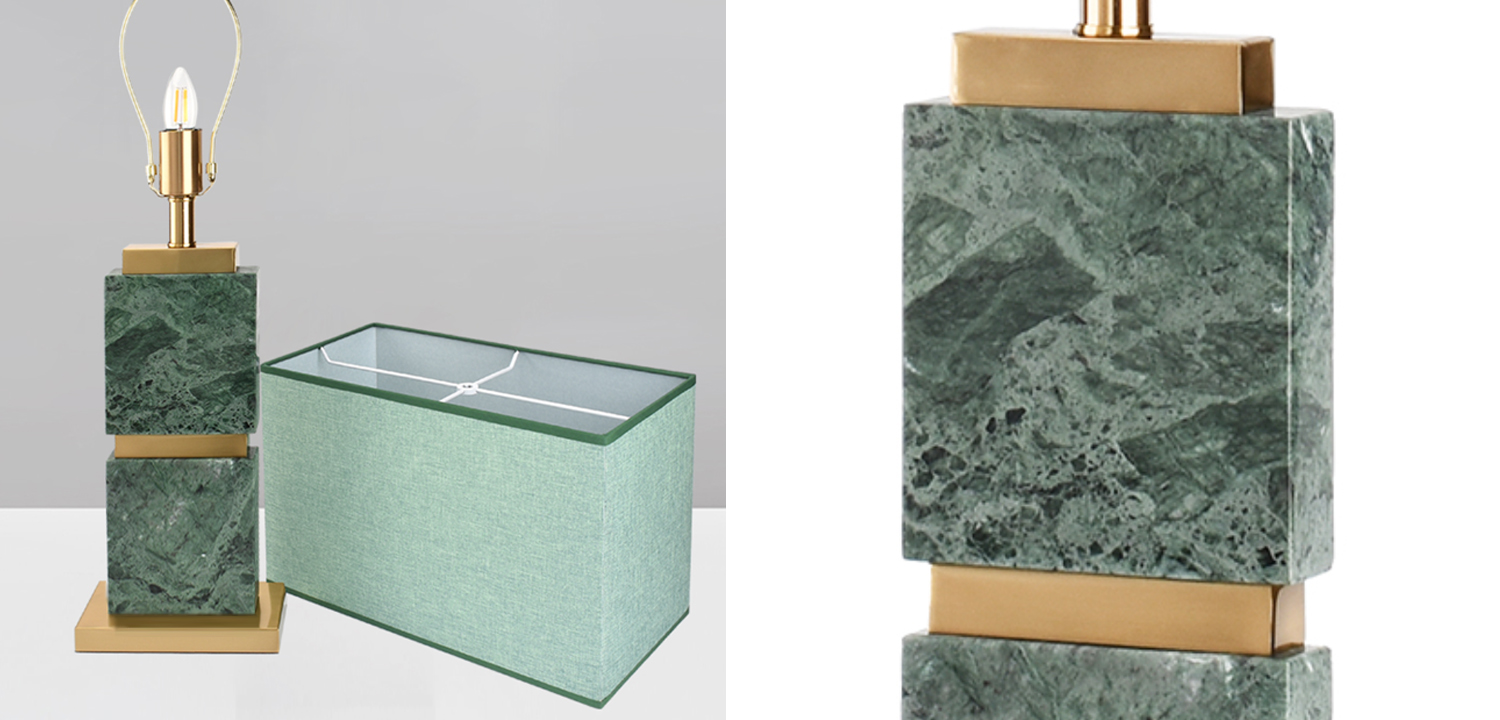 Настольная лампа Noelia Green - фото