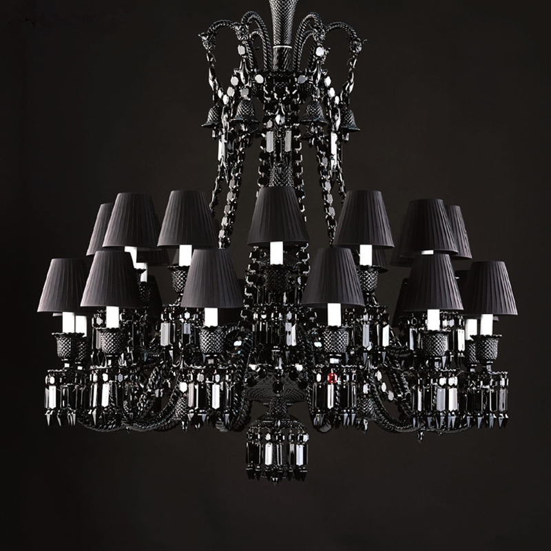 Люстра BACCARAT ZENITH NOIR Chandelier Черный в Перми | Loft Concept 