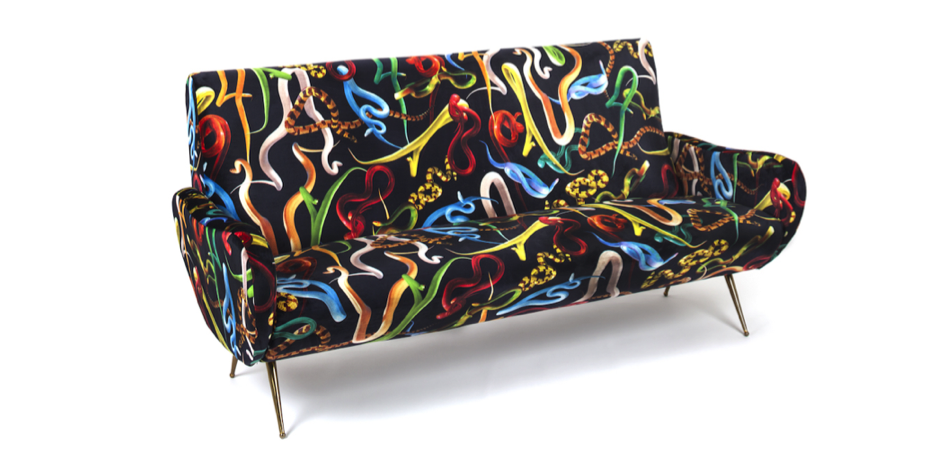 Диван Sofa Three Seater Snakes Диван Sofa Three Seater Snakes - Loft-Concept в Перми