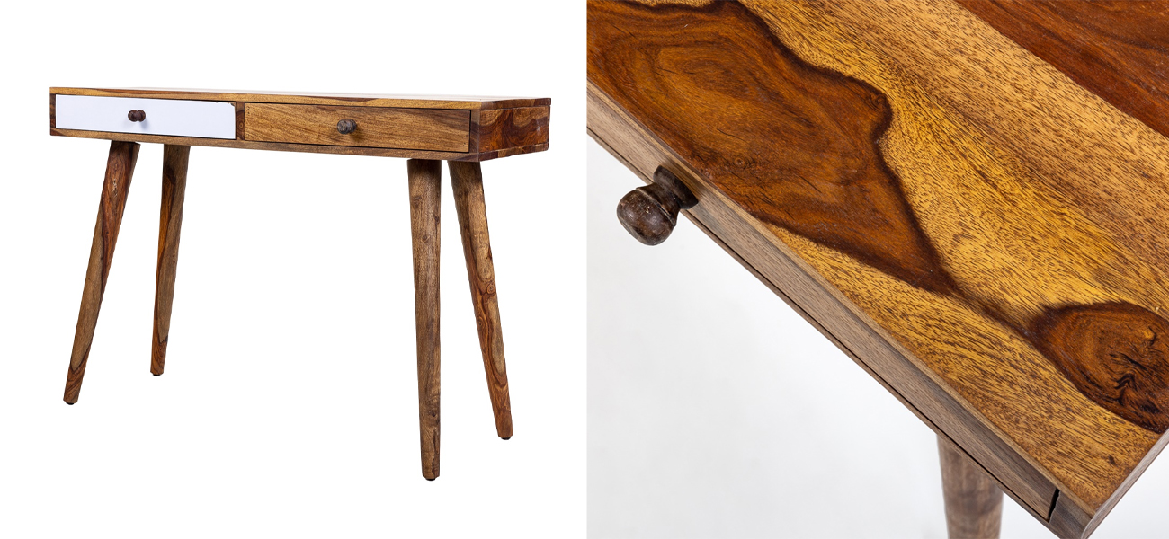 Консоль в скандинавском стиле Handmade Wooden - фото