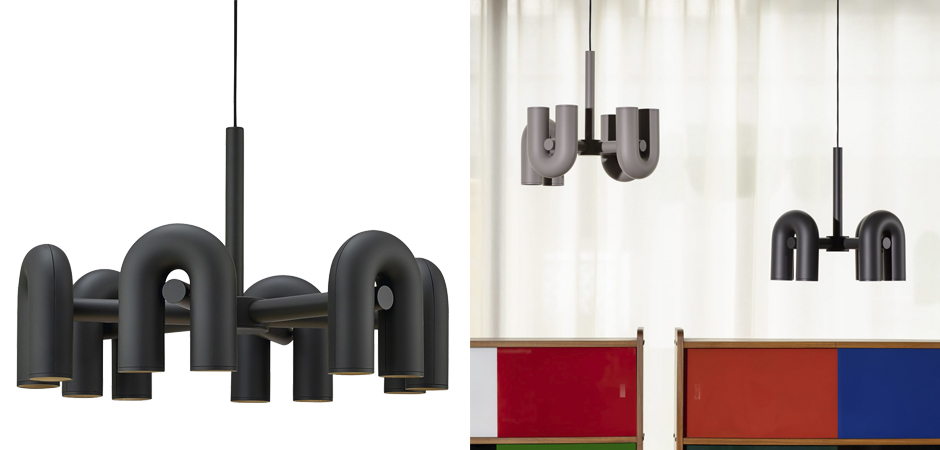Люстра Cirkus AGO Lighting black 4-6 Люстра Cirkus AGO Lighting black 4-6 - Loft-Concept в Перми