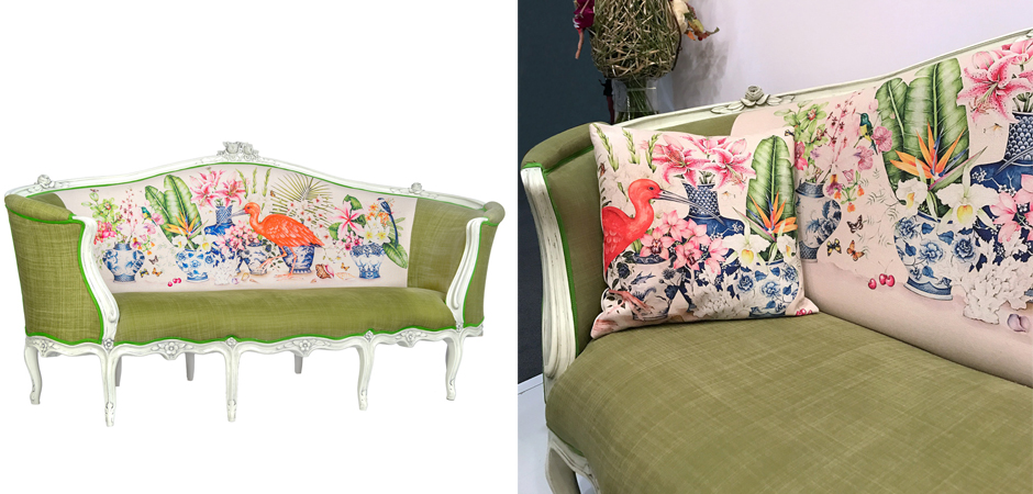 Диван Poetry of Flowers and Birds Sofa Диван Poetry of Flowers and Birds Sofa - Loft-Concept в Перми