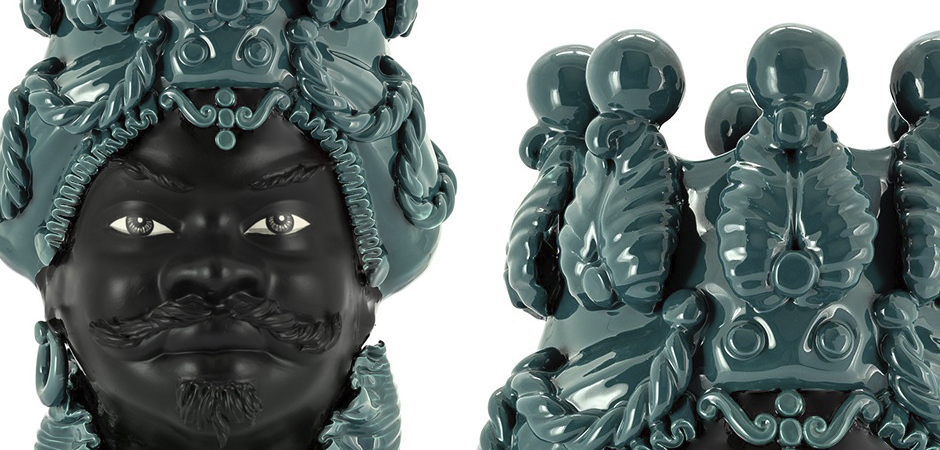 Ваза VASE MORO BIG MAN SIMPLY MAT dark turquoise Ваза VASE MORO BIG MAN SIMPLY MAT dark turquoise - Loft-Concept в Перми