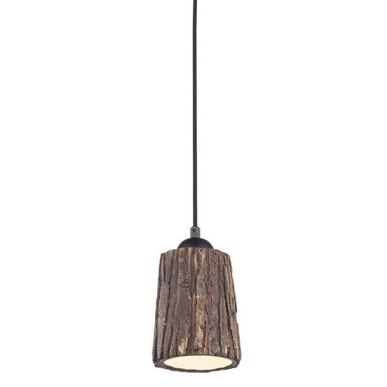 Люстра Wood Log Pendant Коричневый в Перми | Loft Concept 