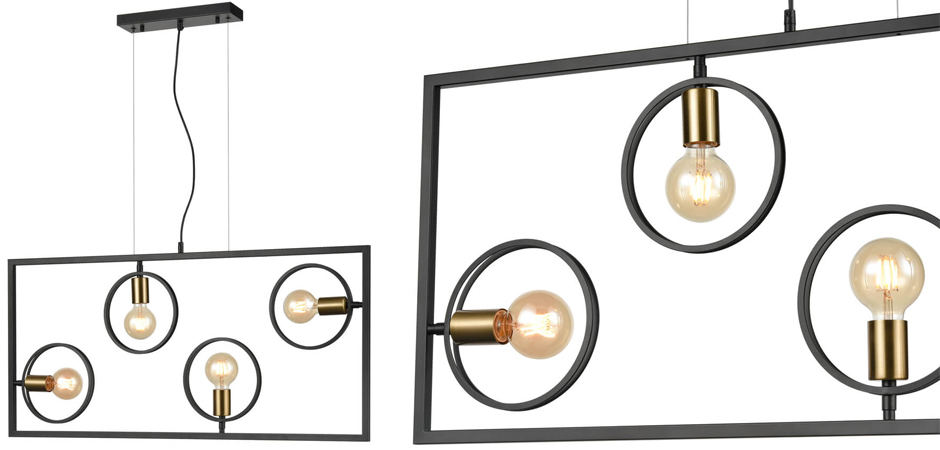 Люстра Loft Rings Ligh 4 Люстра Loft Rings Ligh 4 - Loft-Concept в Перми