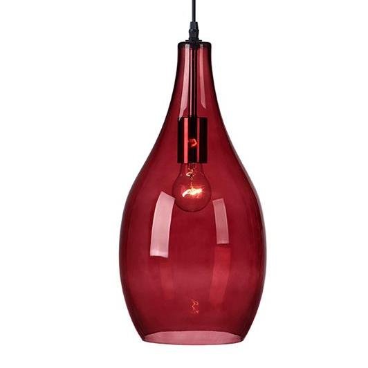 Подвесной светильник Plum Pear Pendant Красный (Red) в Перми | Loft Concept 