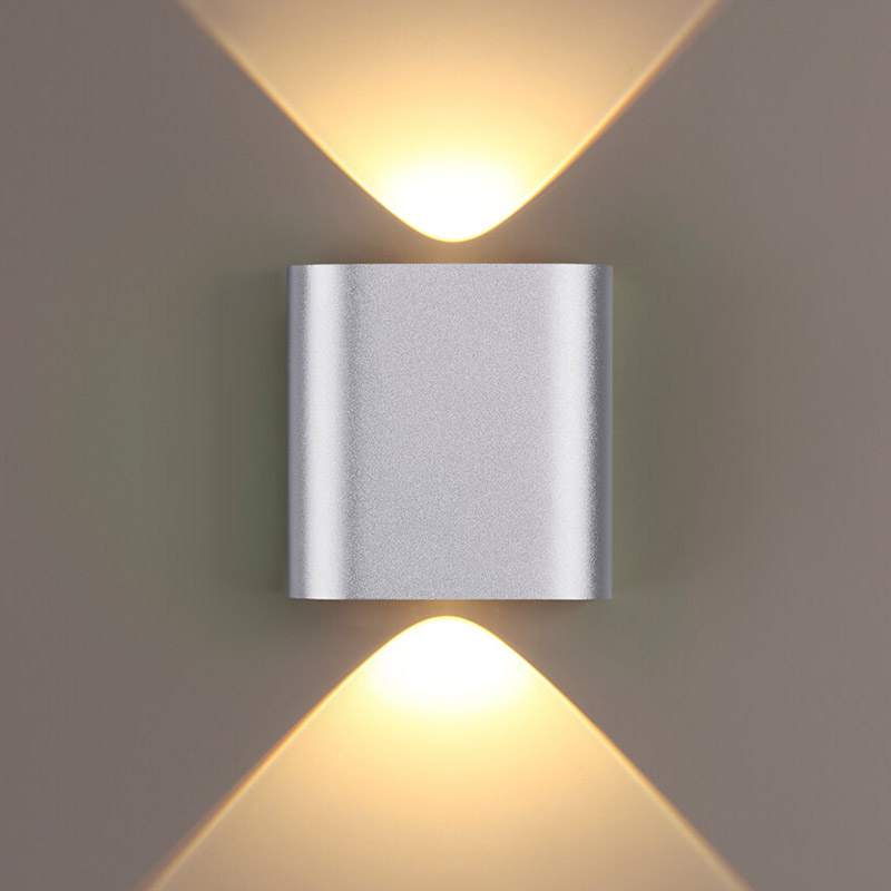 Бра Obverse Silver Square Wall lamp Серебряный в Перми | Loft Concept 