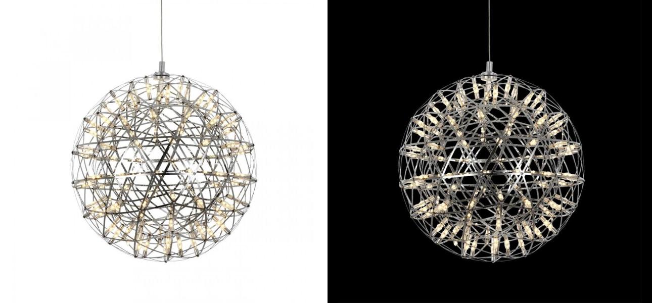 Светодиодный Подвесной Светильник Moooi  Raimond Диаметр 43 см 92 диода - фото