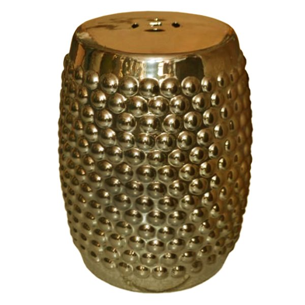 Золотой китайский табурет ceramic garden stool Gold Золотой в Перми | Loft Concept 