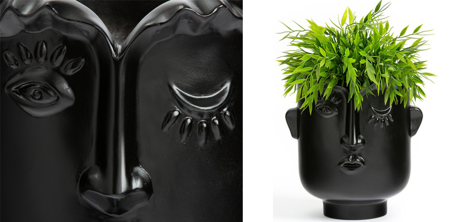 Ваза Black Head Vase Ваза Black Head Vase - Loft-Concept в Перми