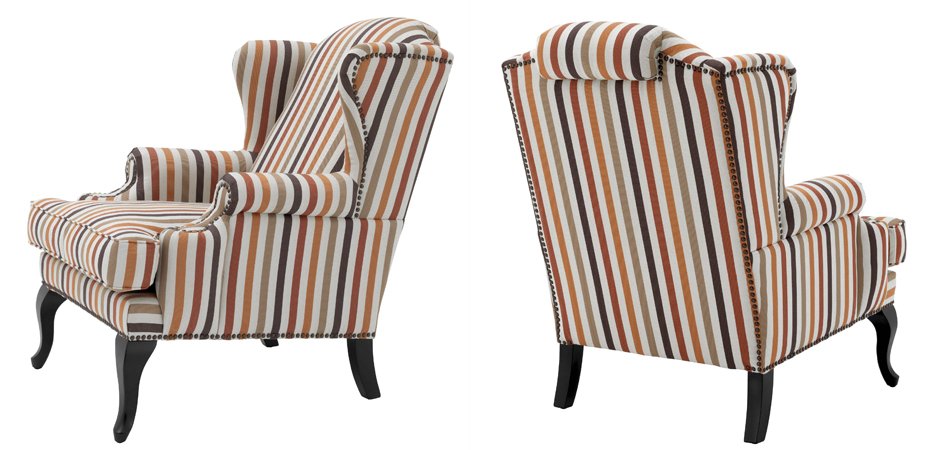 Кресло Eichholtz Chair Frank Sinatra Haywood orange Кресло Eichholtz Chair Frank Sinatra Haywood orange - Loft-Concept в Перми