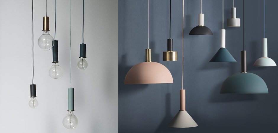 Подвесной светильник Ferm Living Socket Pendant High Подвесной светильник Ferm Living Socket Pendant High - Loft-Concept в Перми