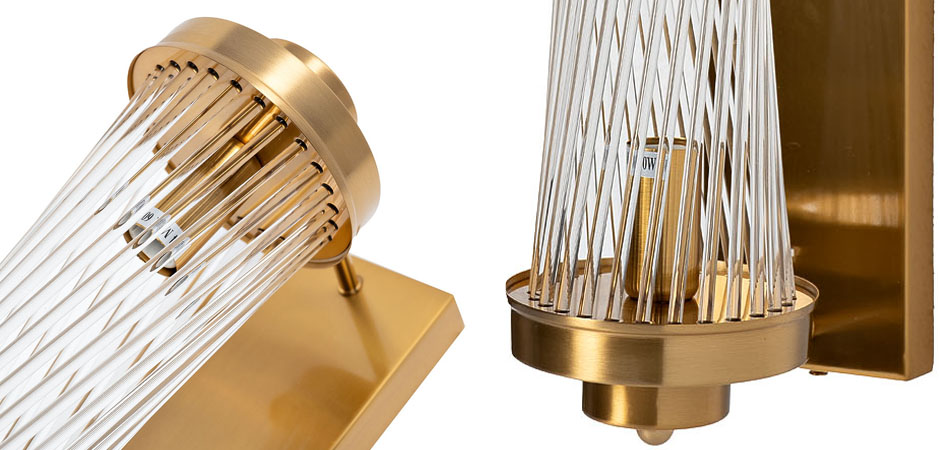 Бра Glass Tubes Brass Бра Glass Tubes Brass - Loft-Concept в Перми