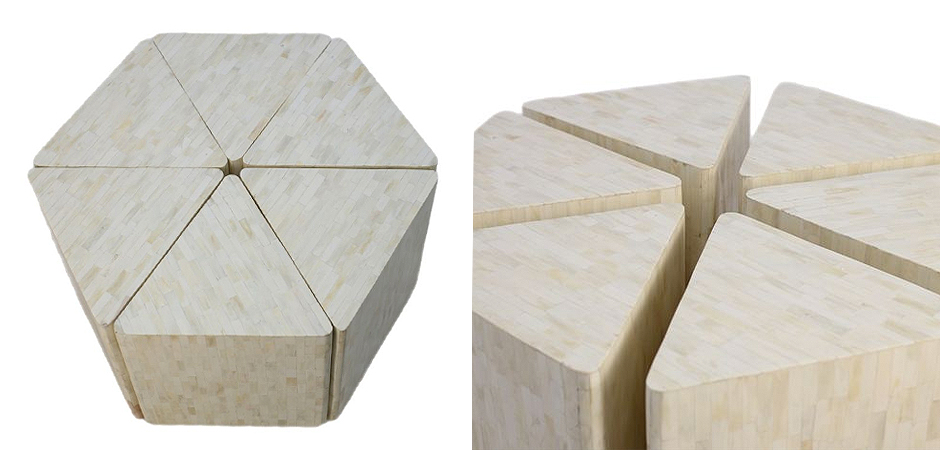 Модульный Кофейный Стол инкрустированный Костью BONE INLAY Coffee Table Модульный Кофейный Стол инкрустированный Костью BONE INLAY Coffee Table - Loft-Concept в Перми