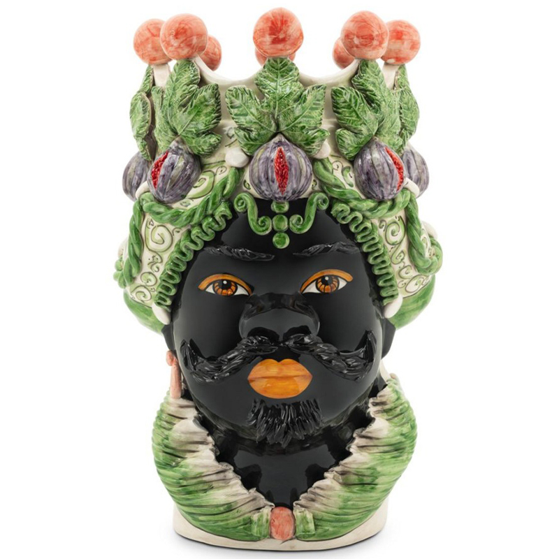 Vase Moro Man Fig B/f Ltd Coral Мульти Vase Moro Man Fig B/f Ltd Coral Мульти в Перми | Loft Concept
