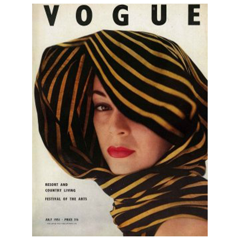 Постер Vogue Cover 1951 July  в Перми | Loft Concept 