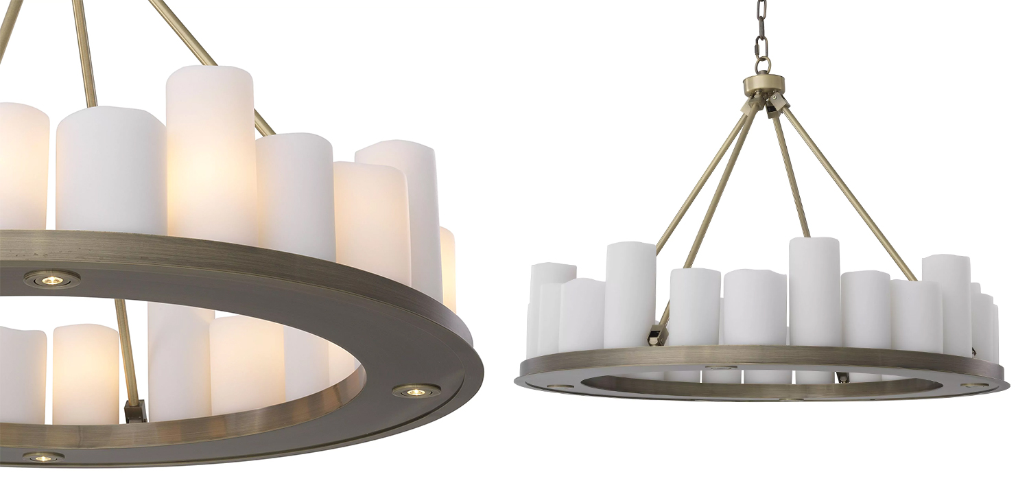 Люстра Eichholtz Chandelier Commodore 90 cm - фото