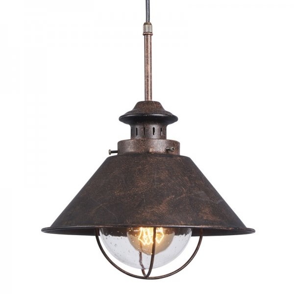 Подвесной светильник Vintage Street Light Pendant Коричневый в Перми | Loft Concept 