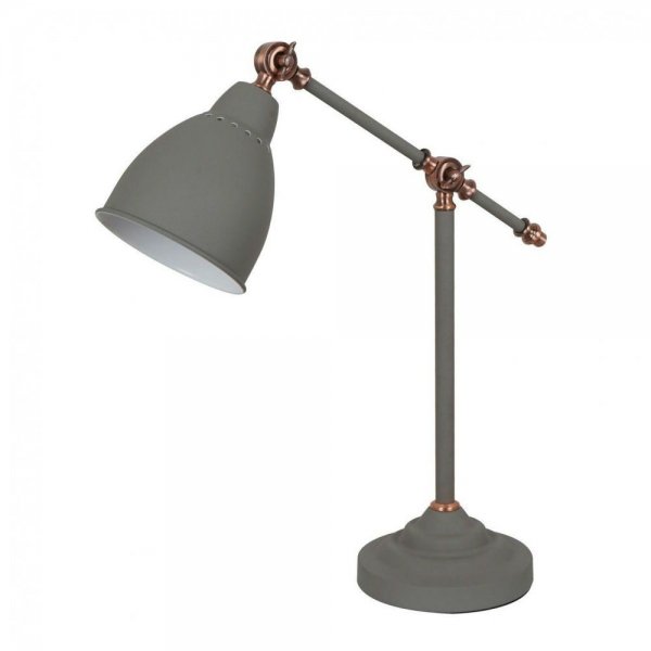 Настольная лампа Holder Table Lamp Grey Серый в Перми | Loft Concept 