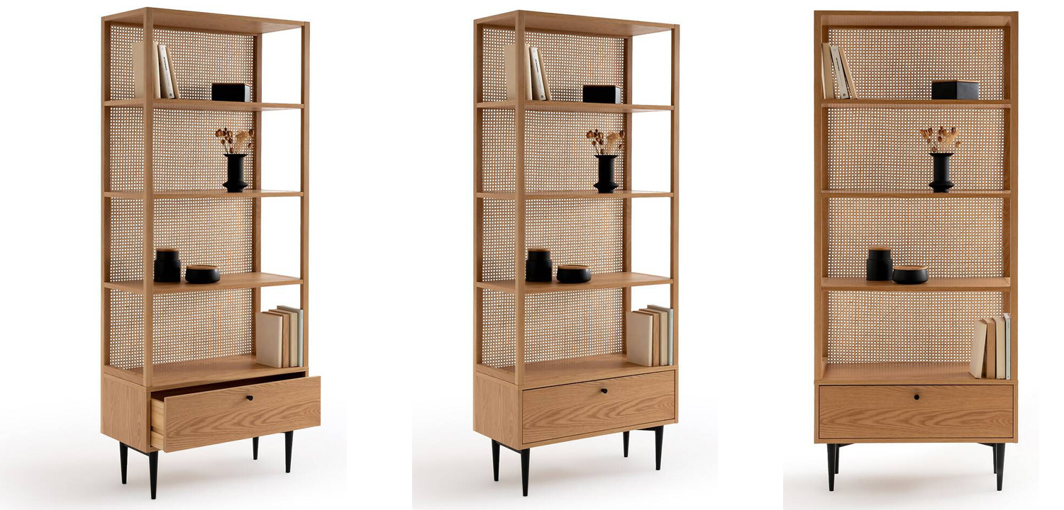 Стеллаж Agnar Wicker Rack - фото