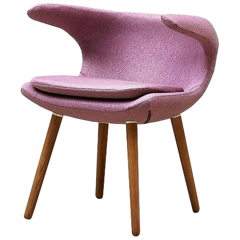 Стул Roidh Stool purple Сиреневый Коричневый в Перми | Loft Concept 