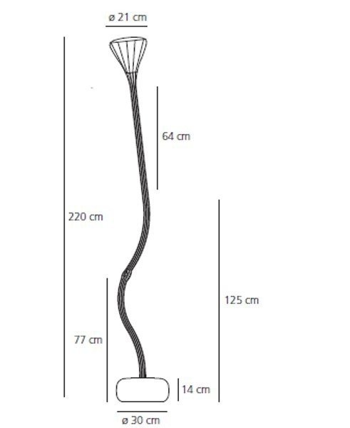 Торшер Pipe Terra Floor Lamp в Перми