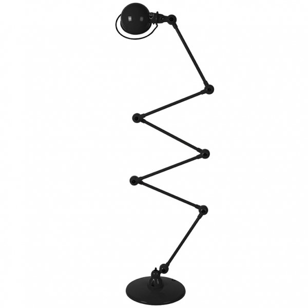 Торшер Zigzag Floor Lamp Черный в Перми | Loft Concept 