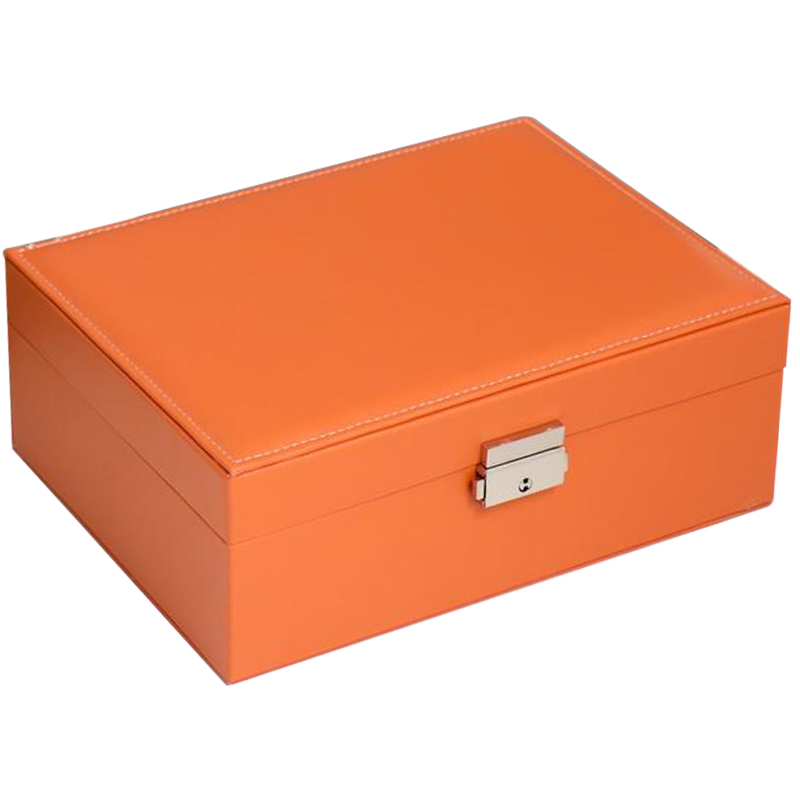 Шкатулка Auburn Jewerly Organizer Box orange Оранжевый в Перми | Loft Concept 