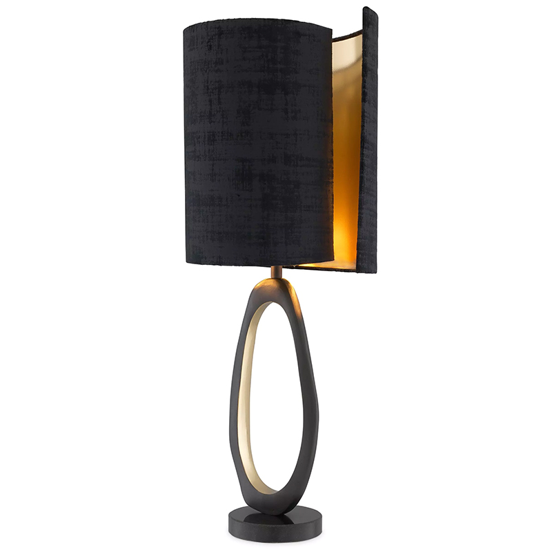 Настольная лампа Eichholtz Table Lamp Kilian Черный Латунь в Перми | Loft Concept 