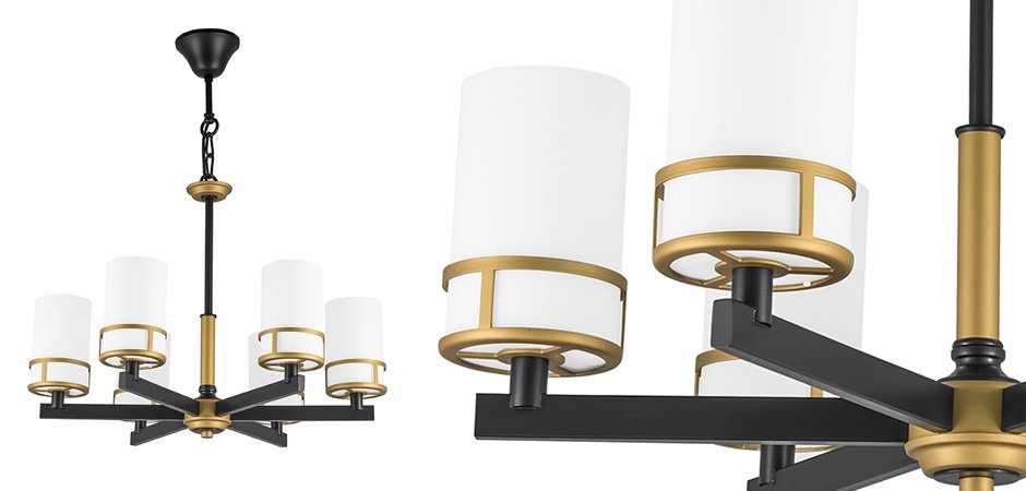 Подвесной светильник Olivier Frosted Gold Подвесной светильник Olivier Frosted Gold - Loft-Concept в Перми