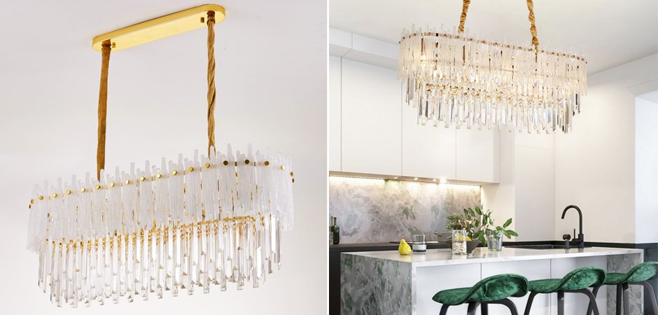 Люстра Murano Glass ICE Chandelier Rectangle Люстра Murano Glass ICE Chandelier Rectangle - Loft-Concept в Перми