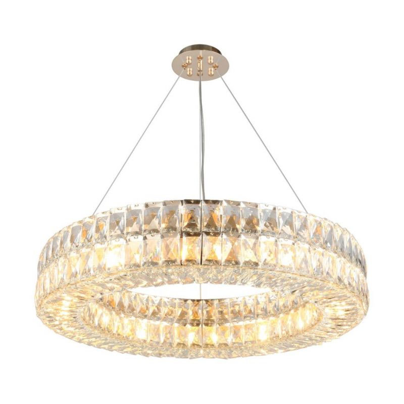 Люстра Crystal Regena Gold Chandelier Прозрачный Золотой в Перми | Loft Concept 