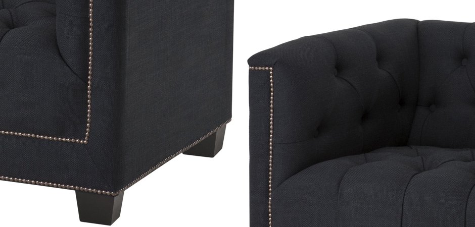 Кресло Eichholtz Chair Paolo Black Кресло Eichholtz Chair Paolo Black - Loft-Concept в Перми