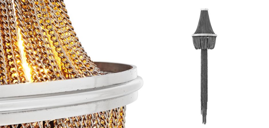 Бра Wall Lamp Martinez Nickel - Loft-Concept в Перми