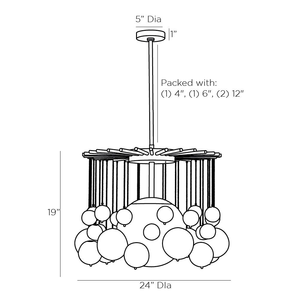 Люстра Arteriors MIRA CHANDELIER в Перми