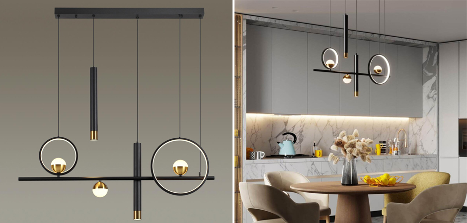 Люстра Scales Черная Люстра Scales Черная - Loft-Concept в Перми