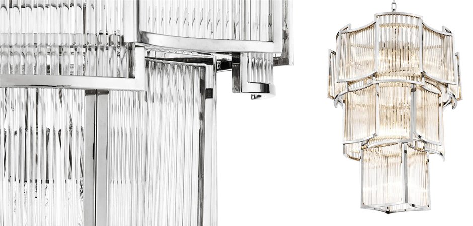 Люстра Chandelier Jet Set Nickel Люстра Chandelier Jet Set Nickel - Loft-Concept в Перми