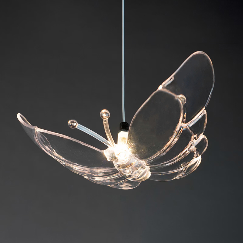 Butterfly Double Pendant Lamp E Прозрачный в Перми | Loft Concept 