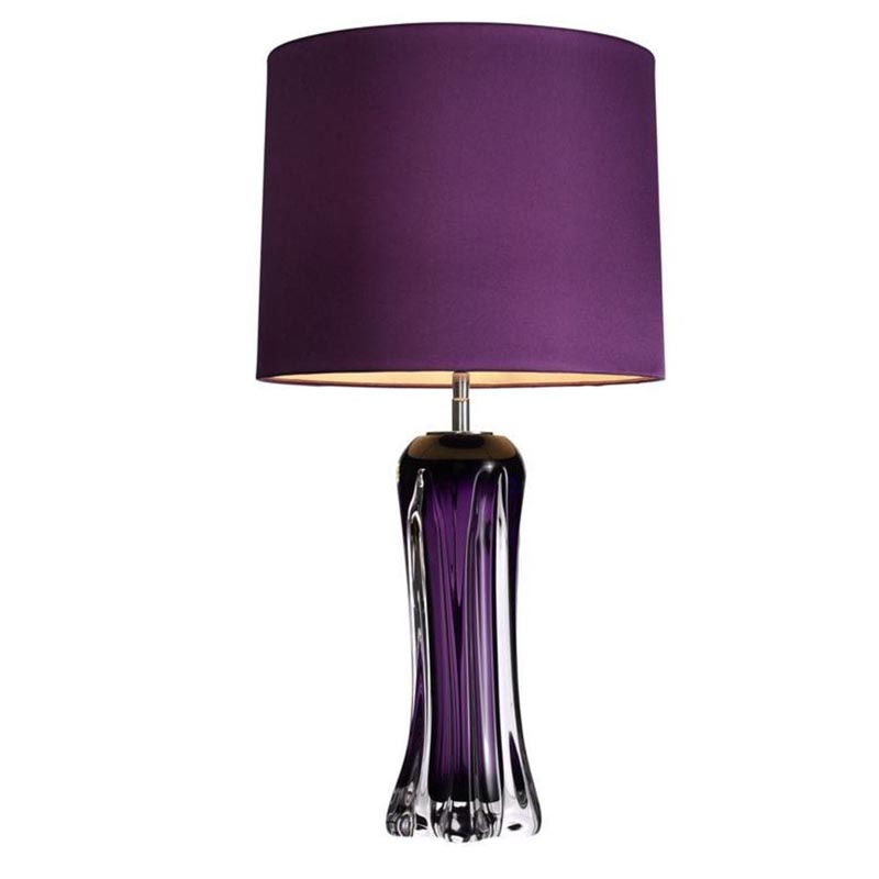 Настольная лампа Vivian Table Lamp Фиолетовый в Перми | Loft Concept 