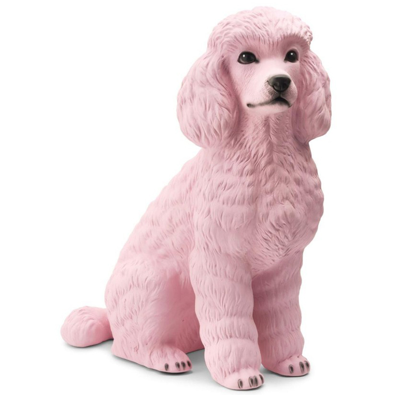 Статуэтка Abhika Poodle Bisc. Pink Розовый в Перми | Loft Concept 