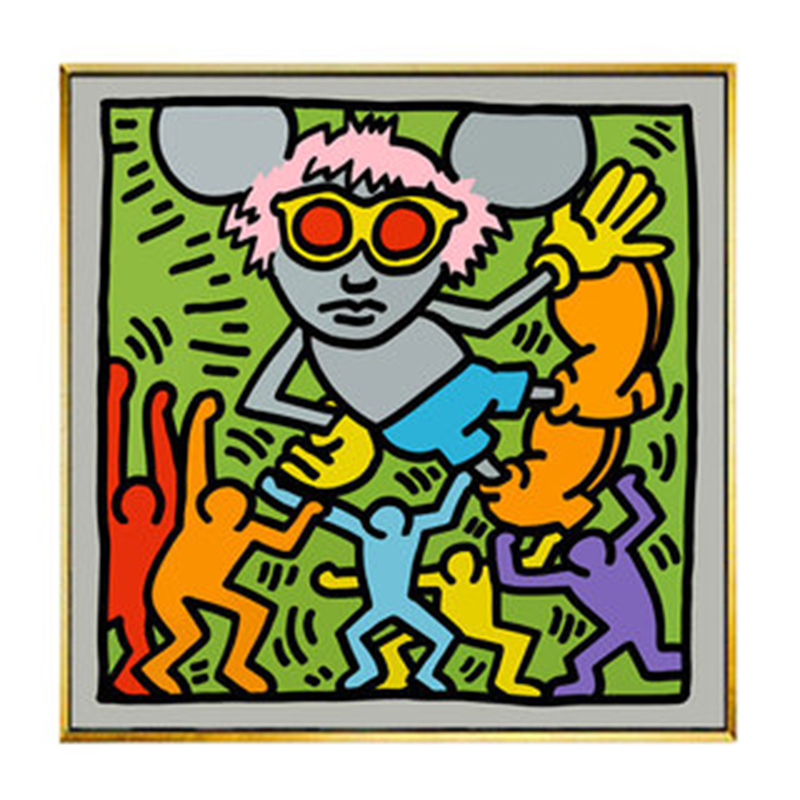 Постер Keith Haring 17 Мульти в Перми | Loft Concept 