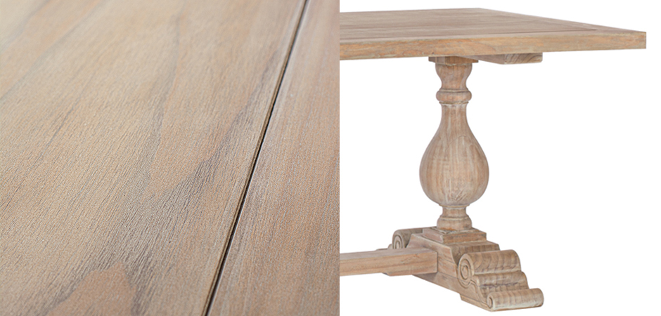 Обеденный стол Massive Balusters Обеденный стол Massive Balusters - Loft-Concept в Перми