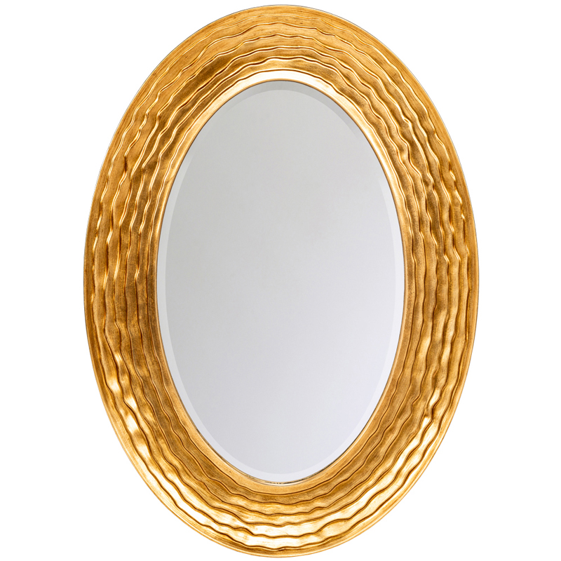 Зеркало Golden Waves Oval Mirror  в Перми | Loft Concept 